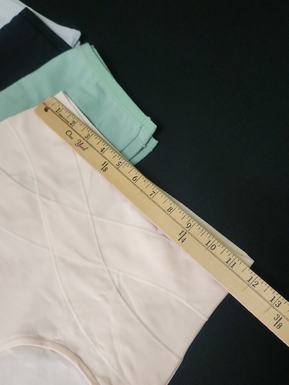 High-Waist Shaping Briefs - Pack of 4 (Peach, Mint, Black, Grey) - Picture 4 of 10